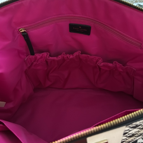 Kate Spade Black and White Tote Bag - Picture 3 of 8